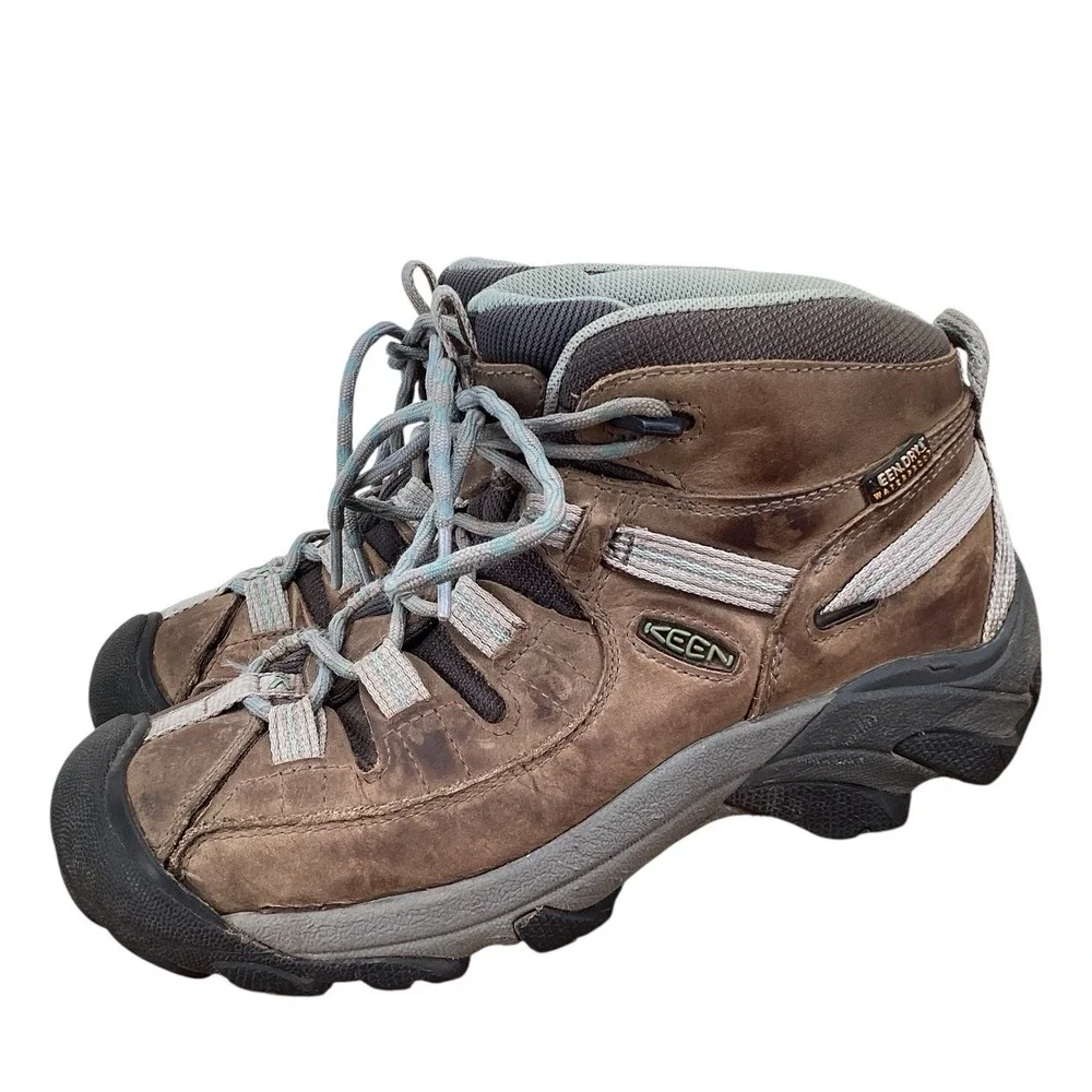 KEEN Targhee II Mid Waterproof Hiking Boots 1014997 Women's Sz UK 7.5 EU 38